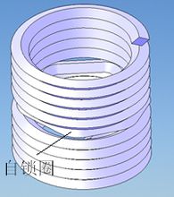 鎖緊型絲套結構圖